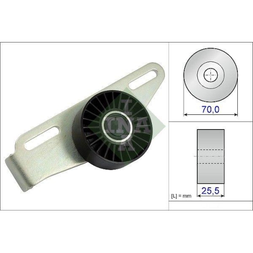 Fulie intinzatoare Dacia Dokker, Lodgy (JS), Logan (LS), Sandero; Renault Logan 1 (LS), Logan/Stepway 2 (L8), 1.6, 1.6 LPG, 1.4, 1.6 BiFuel, 1.6 MPI 85, 1.4 MPI LPG, RapidAuto