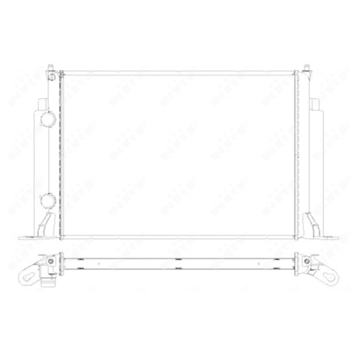 Radiator racire motor Nrf 53609