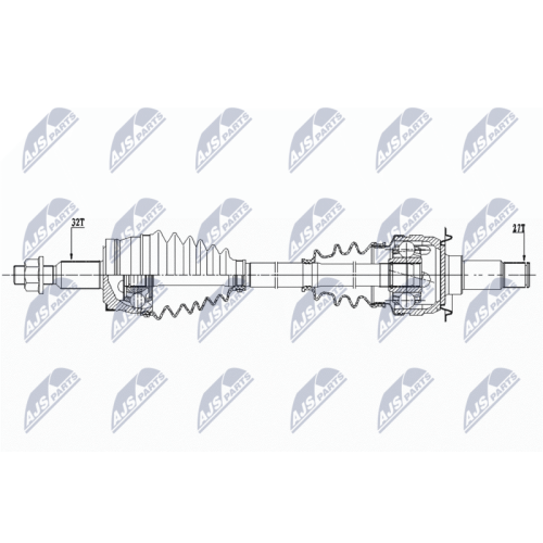 Planetara Chrysler 300 Awd 2009-2014, Dodge Charger Awd 2009-2014, Spate, Stanga, 5180495AB