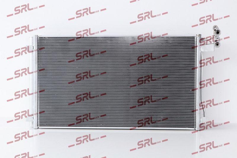 Condensator climatizare AC Seat Alhambra 10-; Vw Sharan 10-, motor: 1.4 TSI, 2.0 TDI, 2.0 TSI, 677x352x16, SRLine, miez si rezervor din aluminiu brazat, 7N0816411; 7N0820411D