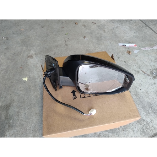 Oglinda exterioara Toyota Rav4 (Xa40), 01.2013-, partea Dreapta, culoare sticla crom, sticla convexa, cu carcasa grunduita, ajustare electrica, BRAT CRAPAT VEZI POZA
