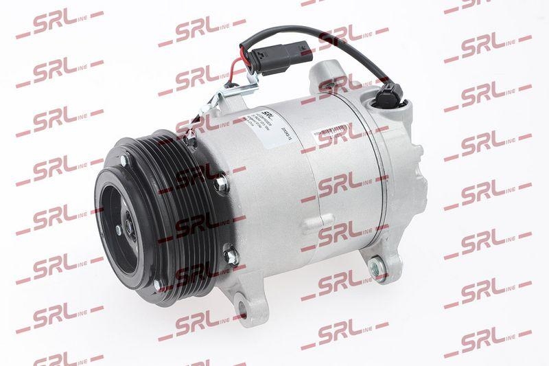 Compresor AC nou Bmw 2 Active/Gran Tourer (F45/46) 14-, X1 F48 15-, X2 F39 18-; Mini Clubman 14-, Countryman 17-, Mini 14-, motor: 1.5 D, 1.5 T, 2.0 d, 2.0 T, tip Hanon: VS14, Diam. fulie (mm) 110, SRLine, 64525A21D11; 64525A43FB3