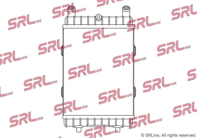 Radiator Audi Q7 15-, Q8 18-, motor: 3.0 d, 3.0 TDI, 3.0 V6 TFSI, radiator auxiliar; MHEV, 235x188x26, SRLine, Aluminiu/ Plastic brazat, 4M0121212D