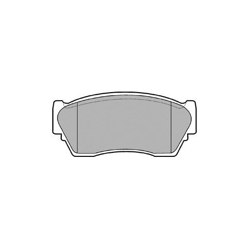 Set placute frana Delphi LP804, parte montare : Punte Fata