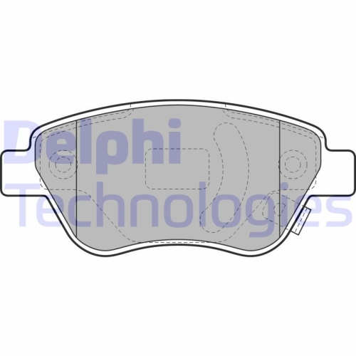 DELPHI set placute frana,frana disc