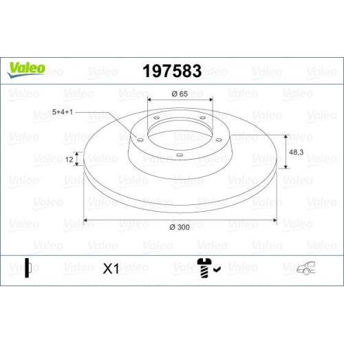 VALEO Disc frana