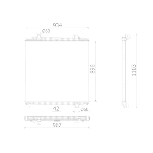 MAHLE Radiator, racire motor BEHR *** PREMIUM LINE ***