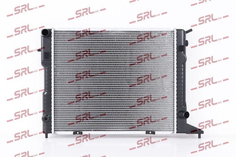 Radiator Opel Omega A 86-94, Senator B 87-94, motor: 1.8, 2.0, 2.3 D, 2.3 TD, 2.4, 2.6 R6, 3.0 R6, 543x456x36, SRLine, Aluminiu/ Plastic brazat, 1300127; 90324908