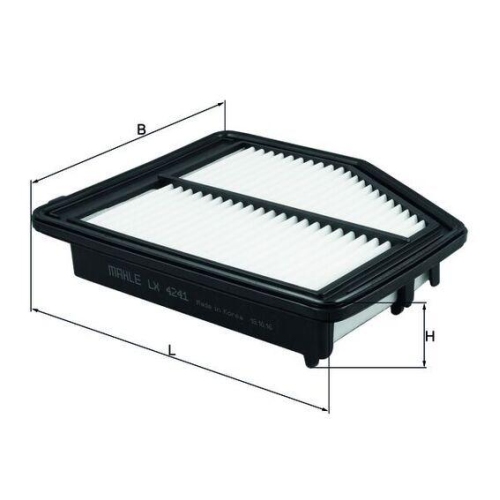 MAHLE Filtru aer