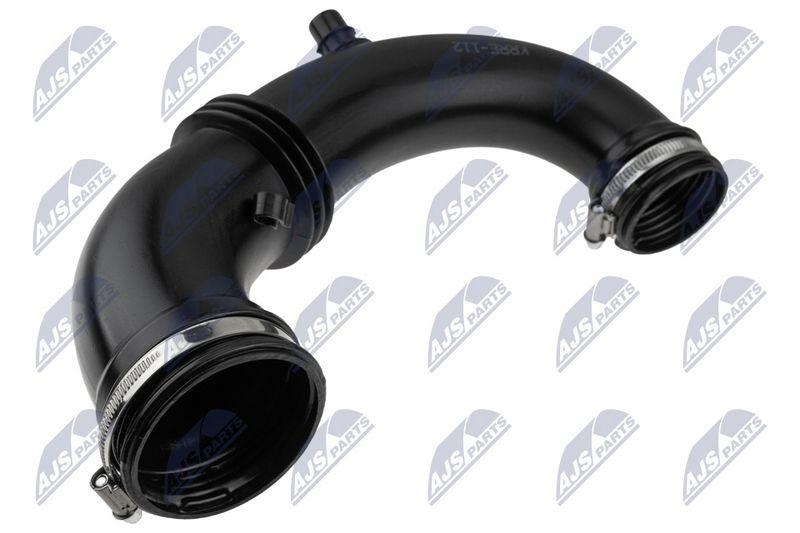 Furtun aer supraalimentare Renault Trafic II 1.9 DCI, 2.5 DCI 2001-, Megane I 1.9 DCI 1997-, Kangoo 1.9 DCI 2003-, Opel Vivaro 1.9 DCI 2001-, Nissan Primastar 1.9 DCI 2001-; material plastic; 8200396908; NTY, aftermarket