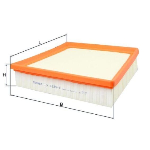 MAHLE Filtru aer