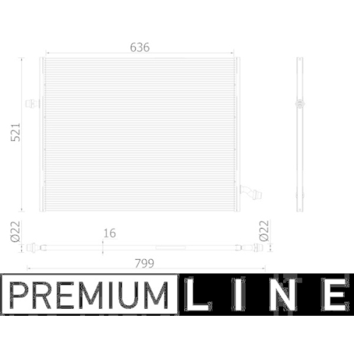 MAHLE Radiator temperatura scazuta, intercooler BEHR *** PREMIUM LINE ***