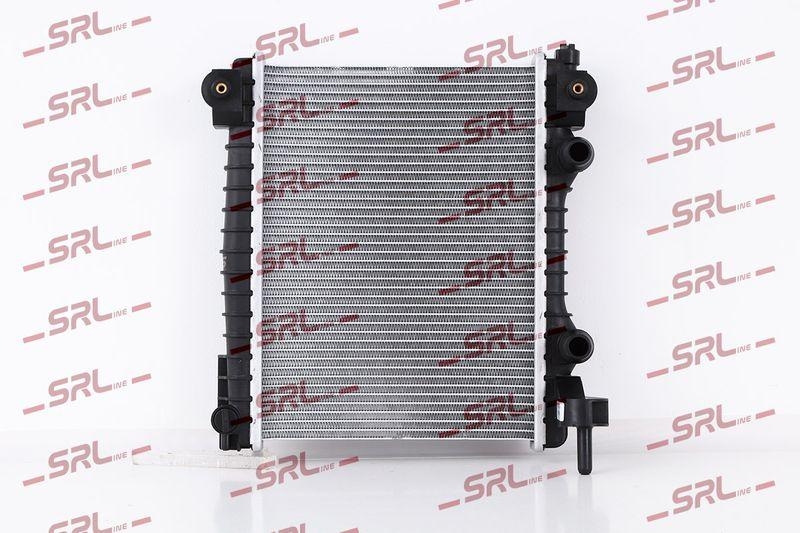 Radiator Alfa Romeo Giulia 16-, Stelvio 17-, motor: 2.9 V6 T, radiator auxiliar; intrare/iesire conectare rapida, 225x313x26, SRLine, Aluminiu/ Plastic brazat, 50533820; 50540154