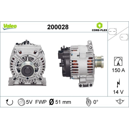 VALEO Alternator Voltage Regulator – Fits Multiple OEM #s: 595332, 595387, 599119, 599211, A0041542906, 03L903803C & More