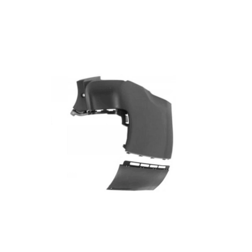 Parte laterala bara , colt lateral flaps inferior , spate , dreapta , negru ,sasiu lung cu 2 usi spate Citroen Berlingo (7 ), 02.2008-06.2012 , Peugeot Partner, 03.2008-06.2012, 7410FT