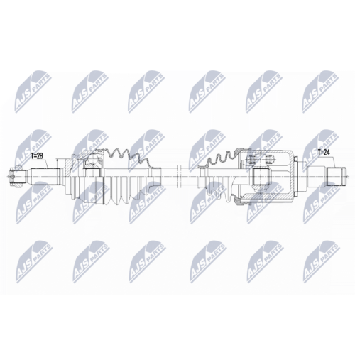 Planetara Citroen C4 Aircross 1.6, 1.6hdi 115km 2012-, Peugeot 4008 1.6 2012-, Stanga, CV Manuala, NPW-CT-125
