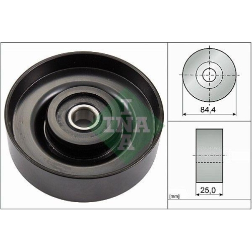 Rola ghidaj Nissan Almera 2 (N16), Almera Tino (V10), Maxima / Maxima QX 4 (A32), Primera (P11), Primera (P12), 1.5, 1.8, 2.0, 3.0, 2.0 QX, 3.0 QX, 1.6 16V, 1.6., INA