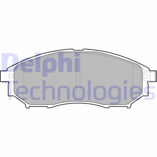 DELPHI set placute frana,frana disc