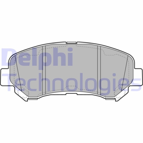 DELPHI set placute frana,frana disc