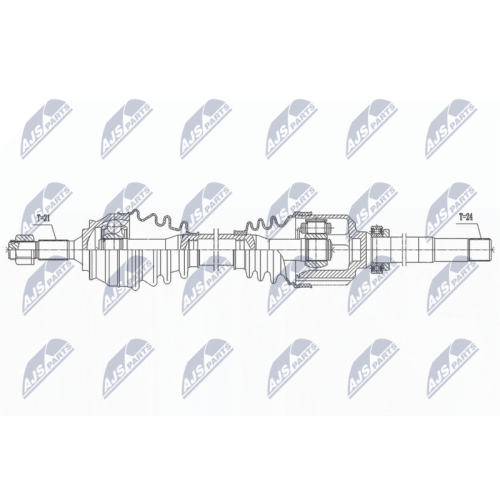 Planetara Citroen C4 Cactus 1.2vti 75km, 82km, 1.2 Thp110, Pure Tech 130, 1.5bluehdi 100, 1.6hdi 2014-, Dreapta, Gearbox Mc, NPW-CT-135