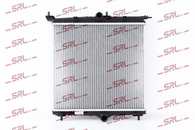 Radiator Opel Corsa F 19-; Peugeot 208 19-, motor: 1.2, 1.2 Turbo, 1.5 D, EV, intrare/iesire conectare rapida, 408x380x16, SRLine, Aluminiu/ Plastic brazat, 9825332380