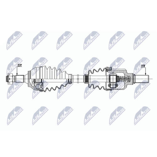 Planetara Citroen C4 2 1.6hdi, 2.0hdi, 1.6thp 2009-, Ds4 1.6hdi, 2.0hdi, 1.6thp 2011-, Peugeot 308, 3008, 5008 1.6hdi, 2.0hdi, 1.6thp 2009-, Stanga, CV Automata, 3272TN