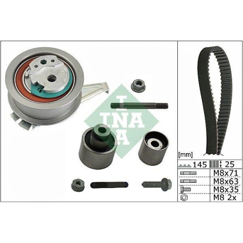 Kit distributie Audi A3 (8v1, A3 Sedan (8vs, A3 Sportback (8va, Q2 (Gab; Man Tge Box, Tge Bus, Tge (Uz); Seat Arona (Kj7, Ateca (Kh7, Ibiza 5 (Kj1, Leon (5f1), Leon Box / Liftback (5f1), Leon Sc (5f5), Leon St (5f8), Leon St Box / Estate (5f8); Skoda Kami