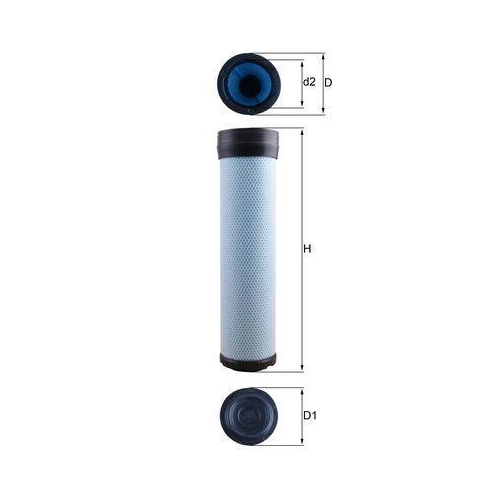 MAHLE Filtru aer secundar