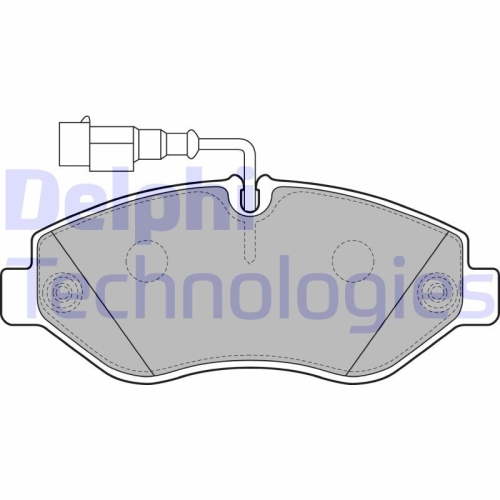 DELPHI set placute frana,frana disc