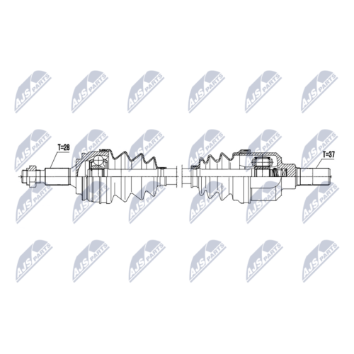 Planetara Citroen C4 Picasso, Grand Picasso 13-, Cactus 18-, Spacetourer 18-, C5 Aircross 18-, Opel Grandland 17-, Peugeot 3008, 5008 2 16-, 508 2 18-, Ds7 Crossback 17-, Stanga, CV Automata At6 Atn8, 1613306680