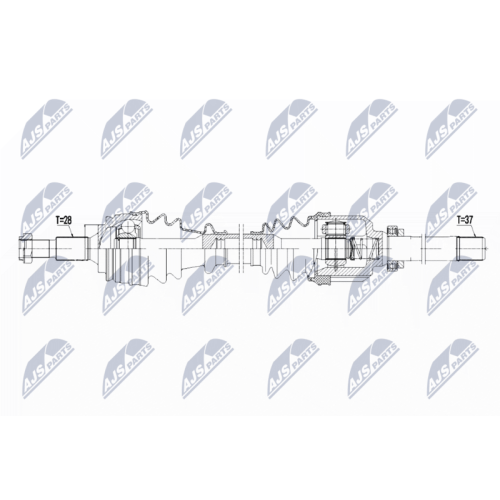 Planetara Citroen C4 Picasso, Grand Picasso 13-, Cactus 18-, Spacetourer 18, C5 Aircross 18-, Opel Grandland 17-, Peugeot 3008, 5008 2 16-, 508 2 18-, Ds7 Crossback 17-, Dreapta, CV Automata At6 Atn8, 9677570880