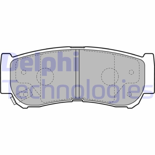 DELPHI set placute frana,frana disc