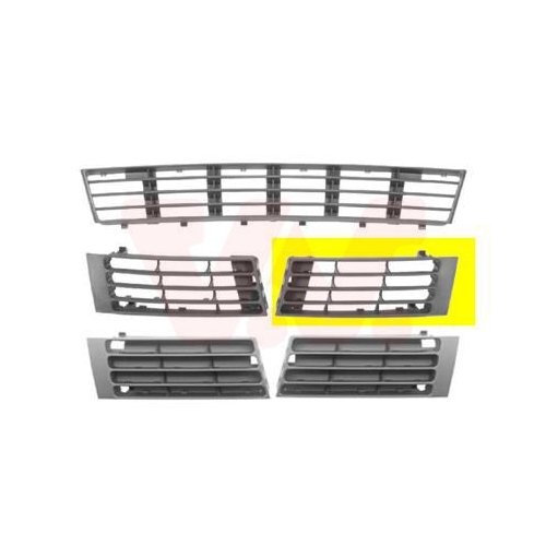 Grila bara protectie Audi A4 (8d2, B5) Van Wezel 0324591, parte montare : stanga, fata
