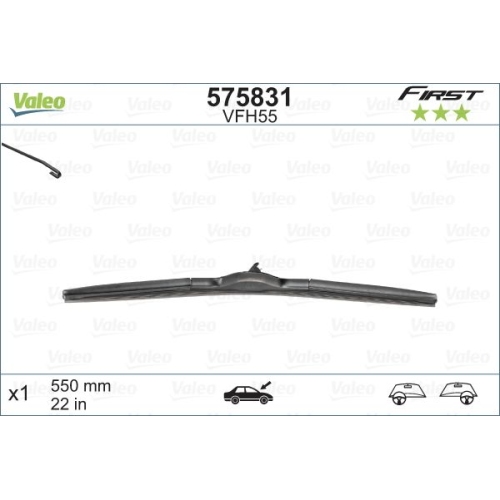 Lamela stergator Valeo 575831