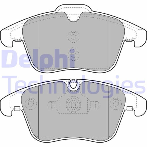 DELPHI set placute frana,frana disc
