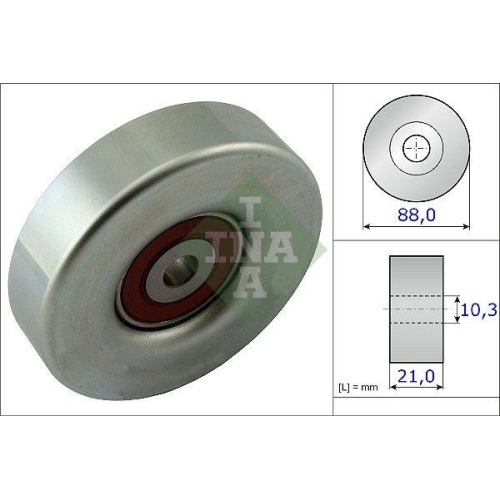 Schaeffler INA Rola ghidare/conducere, curea transmisie