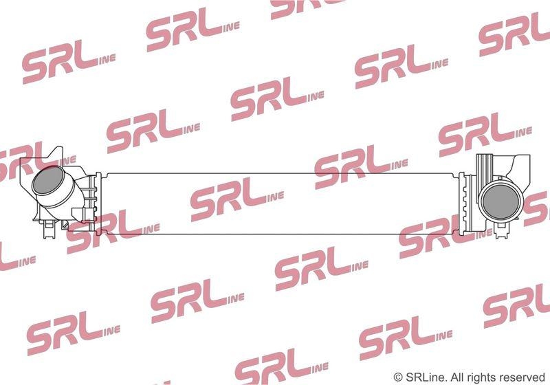 Intercooler BMW Seria 1 (F40) 19-, 2 Active/Gran Tourer (F45/46) 14-, 2 Gran Coupe (F44) 20-, X1 F48 15-, X2 F39 18-; Mini Clubman 14-, Countryman 17-, Mini 14-, 2.0 T, intrare/iesire conectare rapida, 585x98x95, SRLine, brazat, 17518645761