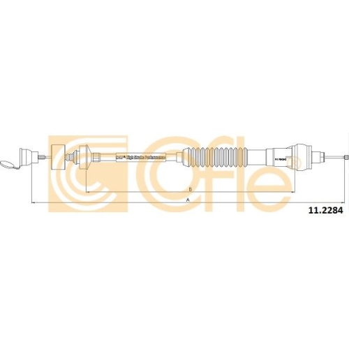 Cablu ambreiaj Citroen Xsara (N1/ N2) Cofle 112284