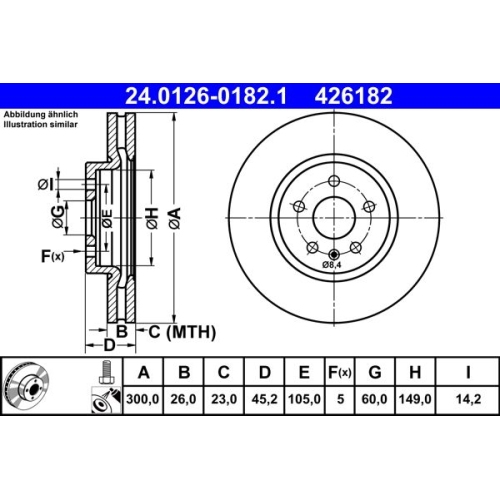 ATE Disc frana