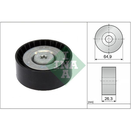 Schaeffler INA Rola ghidare/conducere, curea transmisie