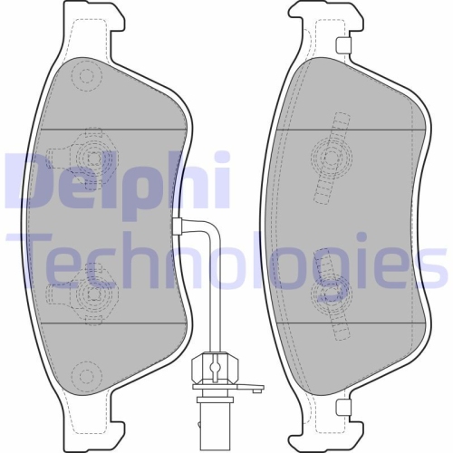 DELPHI set placute frana,frana disc