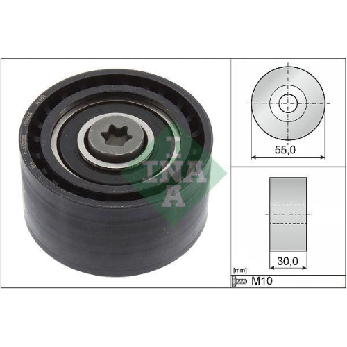 Schaeffler INA Rola ghidare/conducere, curea distributie