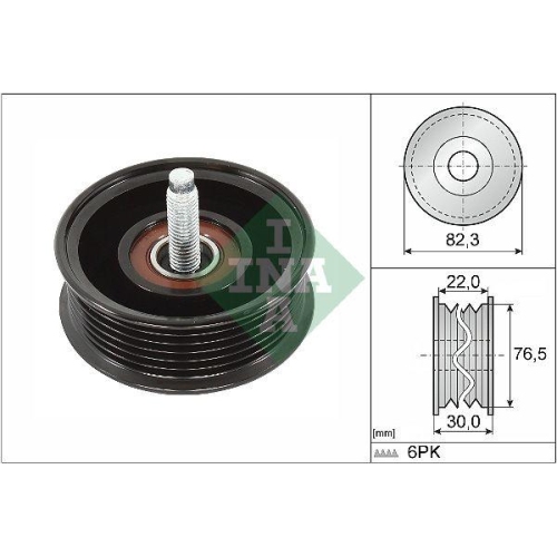 Schaeffler INA Rola ghidare/conducere, curea transmisie
