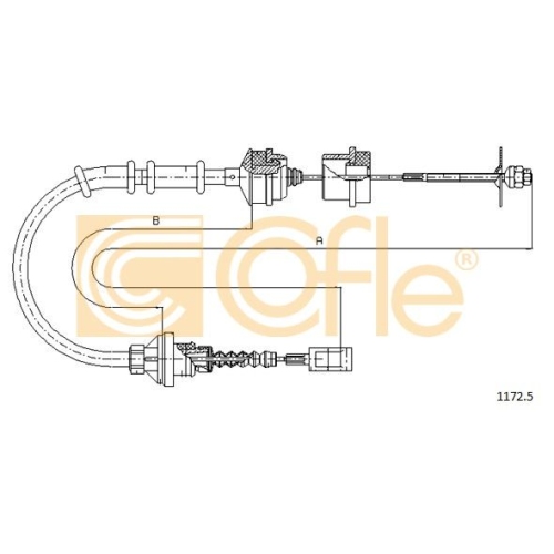 Cablu ambreiaj Fiat Ducato (230) Cofle 11725