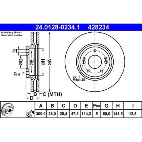 ATE Disc frana