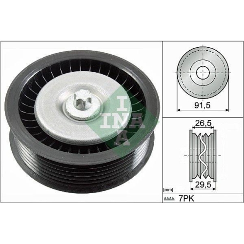 Schaeffler INA Rola ghidare/conducere, curea transmisie