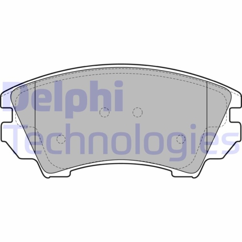 DELPHI set placute frana,frana disc