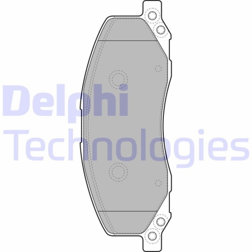 DELPHI set placute frana,frana disc