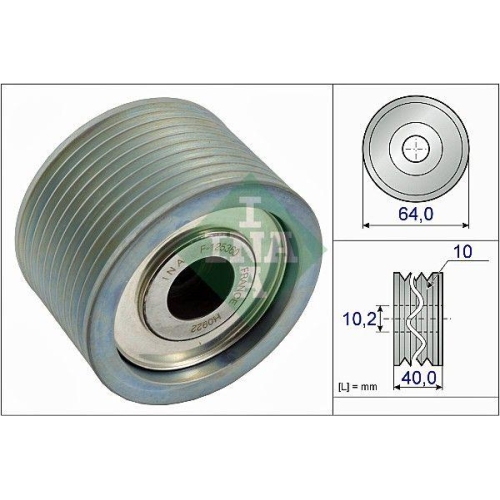 Schaeffler INA Rola ghidare/conducere, curea transmisie