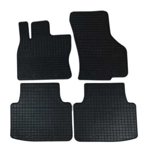 Set covorase auto din cauciuc pentru Vw Arteon 2017-&gt; prezent, presuri RapidAuto, Negru